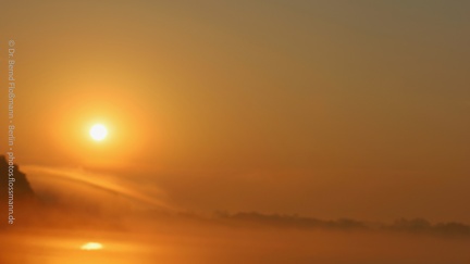 Nebelmorgen, Wustrow