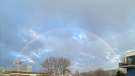 Regenbogen in Berlin