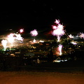 Feuerwerk in Ampflwang, Österreich